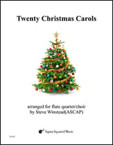 Twenty Christmas Carols Flute Quartet cover